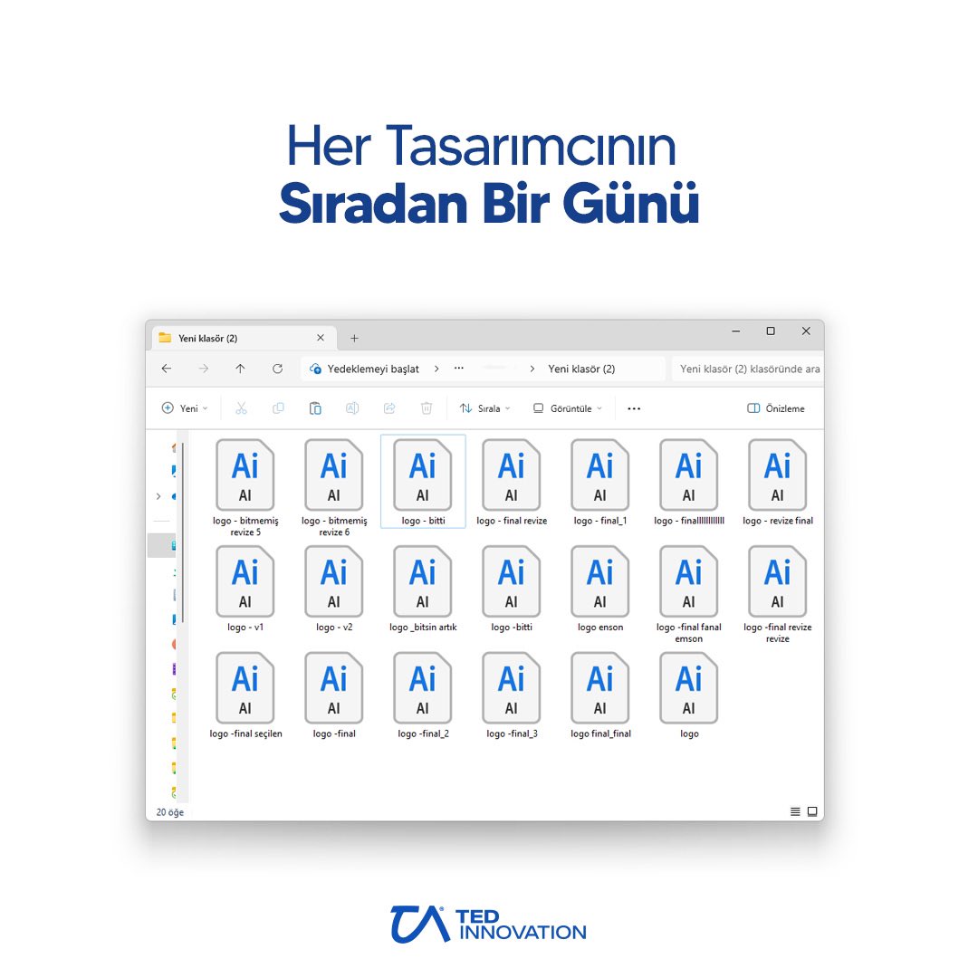 Tasarımcılarımızın sıradan bir günü. 😬

#tedinnovation #grafiktasarım #sosyalmedya #creative #ajans #keşfet