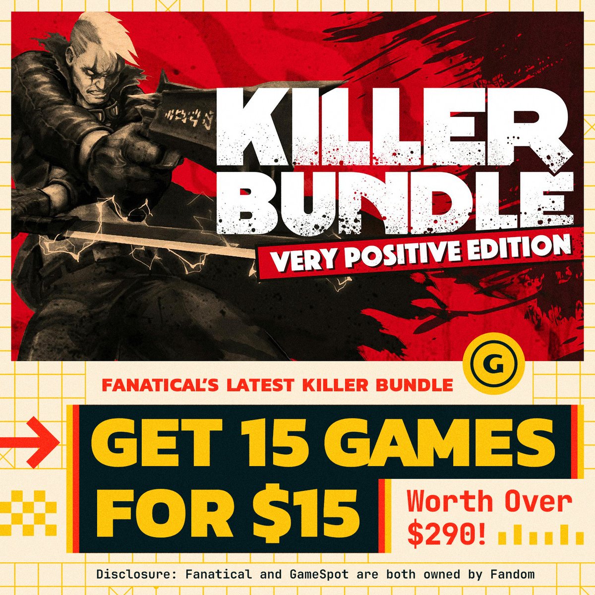 GameSpot's tweet photo. Save over 90% on a host of highly rated PC games right now as part of Fanatical's #BundleFest โก๏ธ https://t.co/TomZgBaoWZ https://t.co/STem3wqsxG