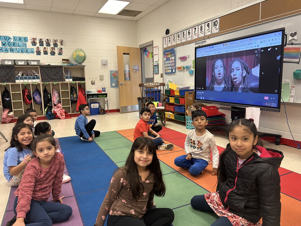 JoAnnLeleckES's tweet photo. It’s a busy day at Leleck! Our students are participating in #Blacktastic! Here they are hearing from @iamwesmoore. #LeleckRocks https://t.co/bphLdhEExY