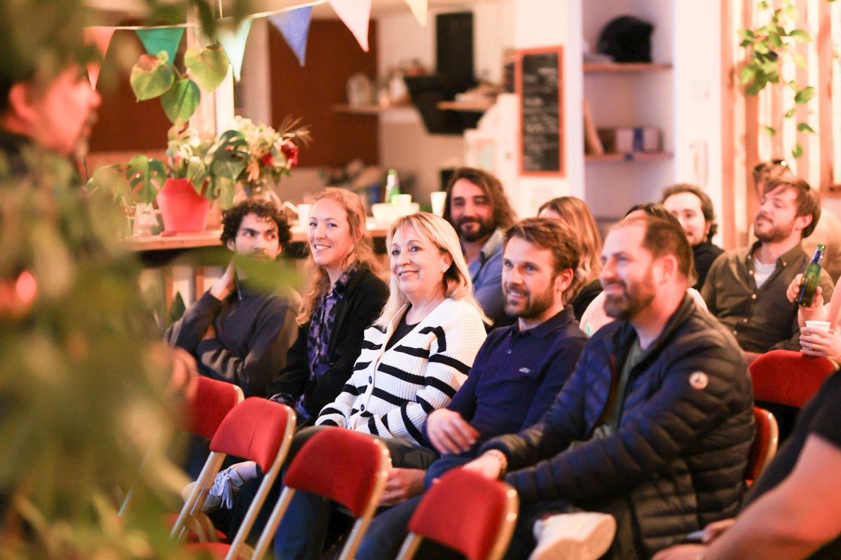 Merci à tous pour hier soir 🙌
Encore un bel apéro #SEO avec des tops conférences de <a href="/labisse/">Clément Pessaux | Labisse</a> et <a href="/valverpoest/">valerie verpoest</a> !
D'autres photos arrivent 😝
Merci aussi bien sûr à : 
📸 <a href="/FionaDebouvere/">Debouvere Fiona</a> 
🧱 <a href="/brqtr_mrs/">La Briqueterie</a>