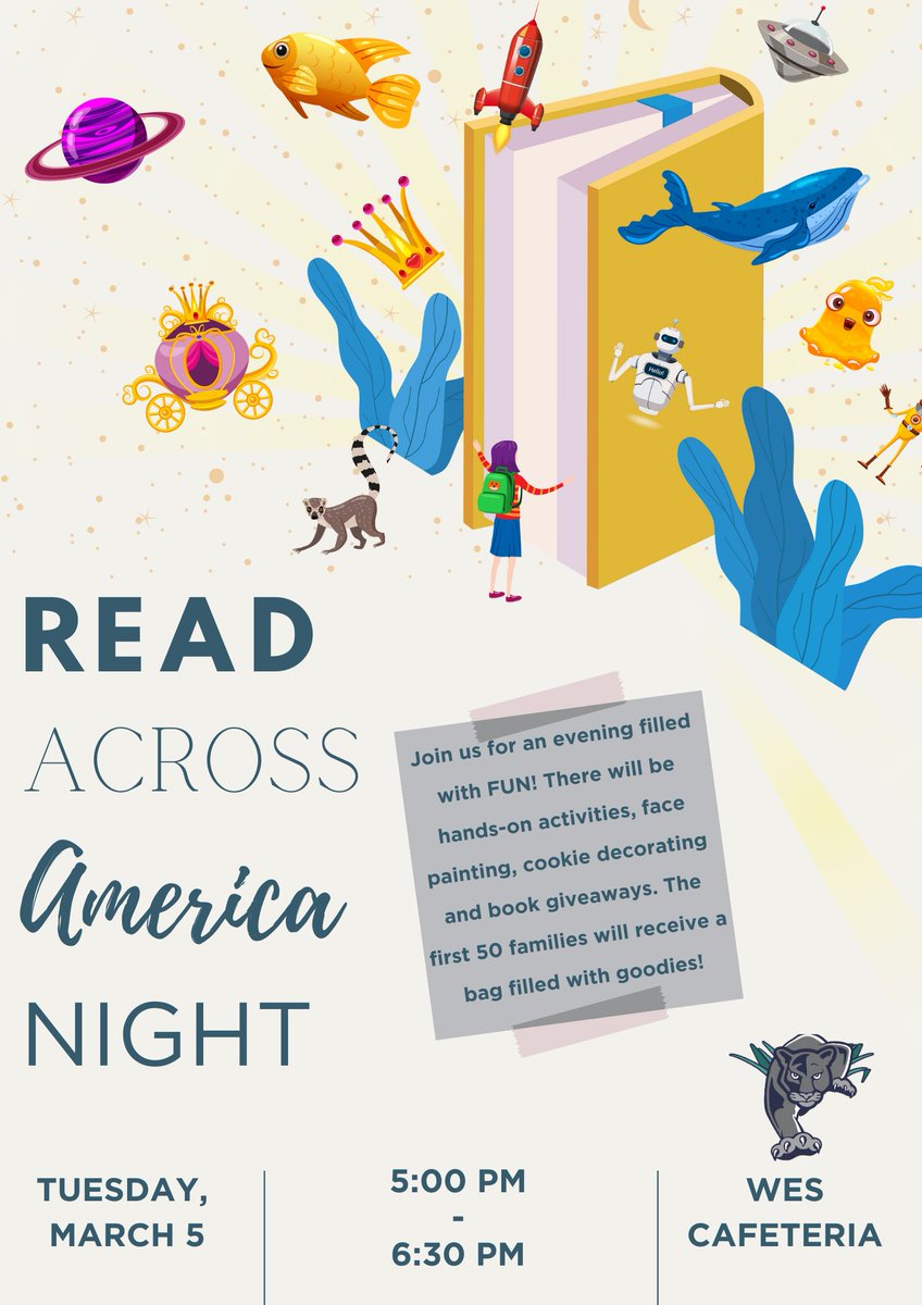 WES families, save the date! Another great event to come out and support your scholar with fun activities. We hope to see you there.