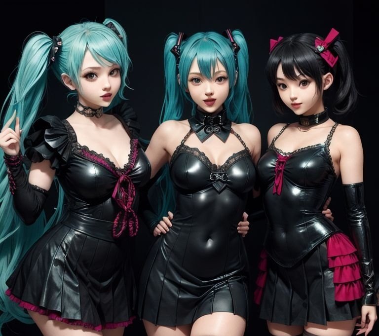 Ori_Hashimoto's tweet photo. Rockera Miku https://t.co/5tZuGji1SK