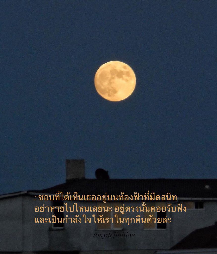 itmydefinition's tweet photo. ถึงพระจันทร์, https://t.co/Lo8pzTggdG