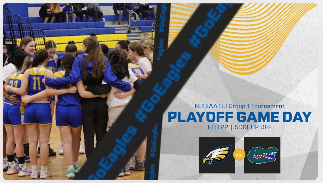 “If you can shoot, you can shoot. It doesn’t matter if you’re a girl or a boy.” 
- Sabrina Ionescu

Playoffs begin today with some of the areas greatest players competing for their next championship! Come out &amp; support the Eagles (8) as they take on the Gators (9) at 5:30!