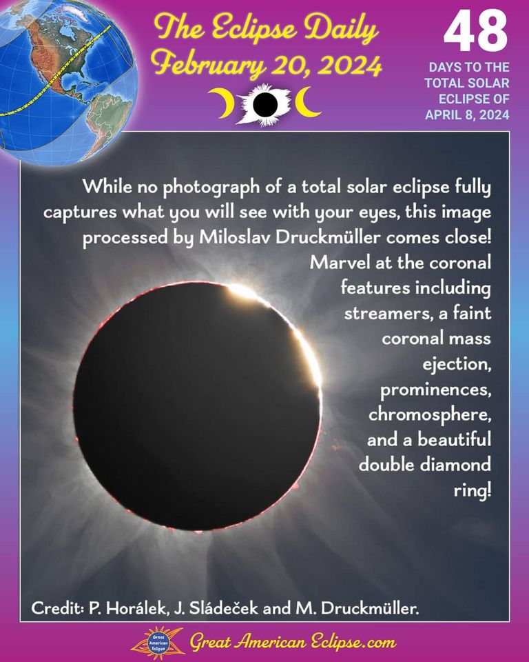 SoJulioGaravito's tweet image. ¡La corona del Sol es la vista celestial más hermosa que jamás hayas visto! Para ver más fotógrafos increíbles como este, visita
zam.fme.vutbr.cz/~druck/eclipse/
#eclipse2024 #eclipsedaily
Información compartida por:
Andrés Mejía Valencia.
SJG - Astronomy