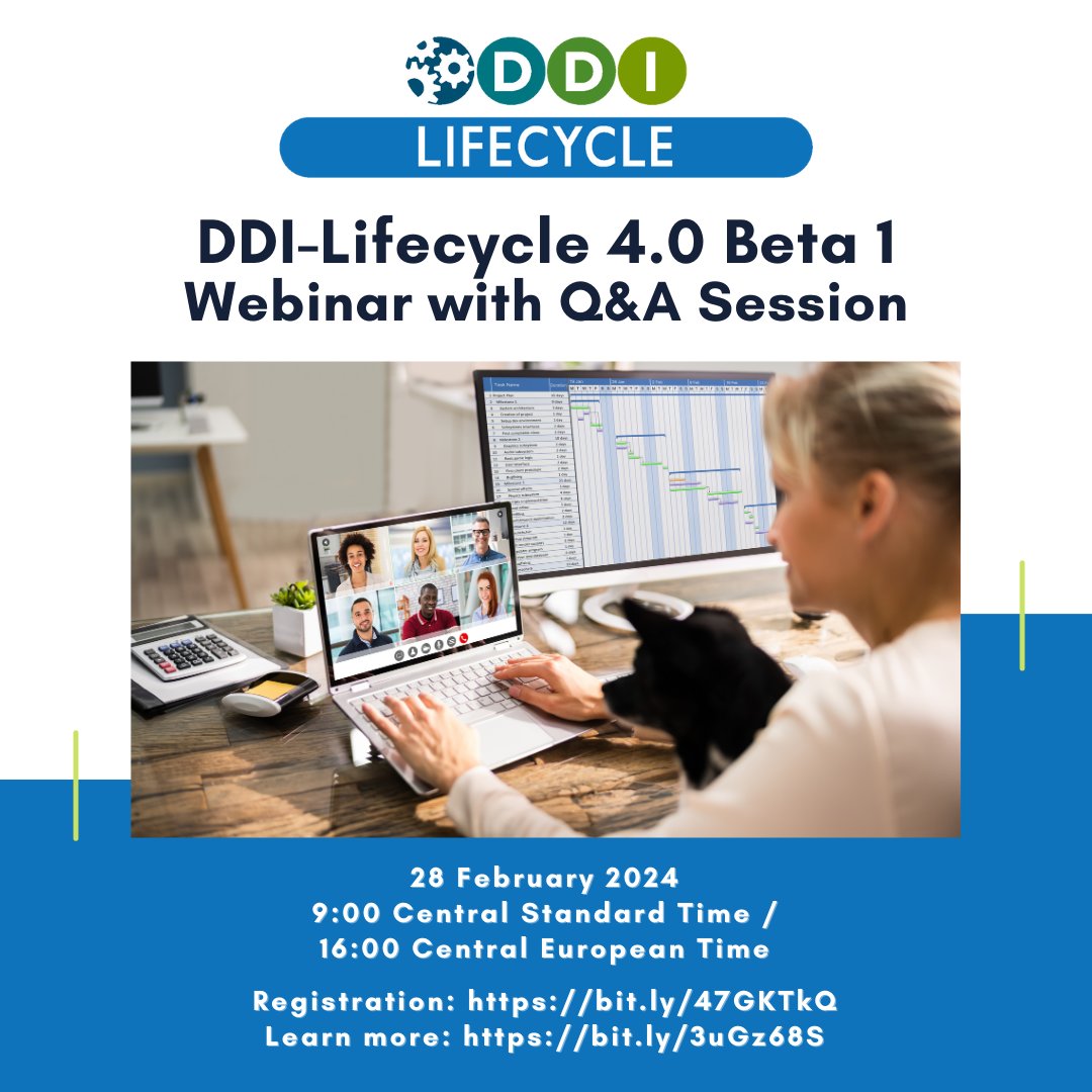 DDIAlliance's tweet photo. DDI Alliance is holding a Webinar on Feb 28 about the updates to DDI-Lifecycle 4.0 Beta 1. Significant updates include new serialization formats and improved documentation. For further details and to register, visit https://t.co/BU59vv97u2.
#DDI #MetadataStandard https://t.co/uU1uOYRv2W