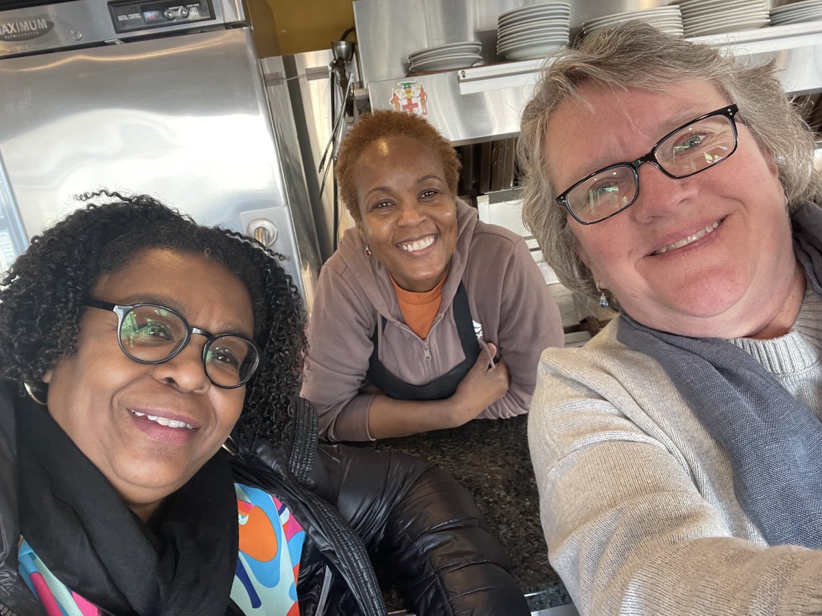 SueMailman's tweet photo. Great breakfast #UniqueCafe thank you Nadine! Locally owned and great food. @masshirecentral 322 Cambridge St, Worcester. Janice and I will be back - maybe lunch next time! https://t.co/8HbD7nXgnU