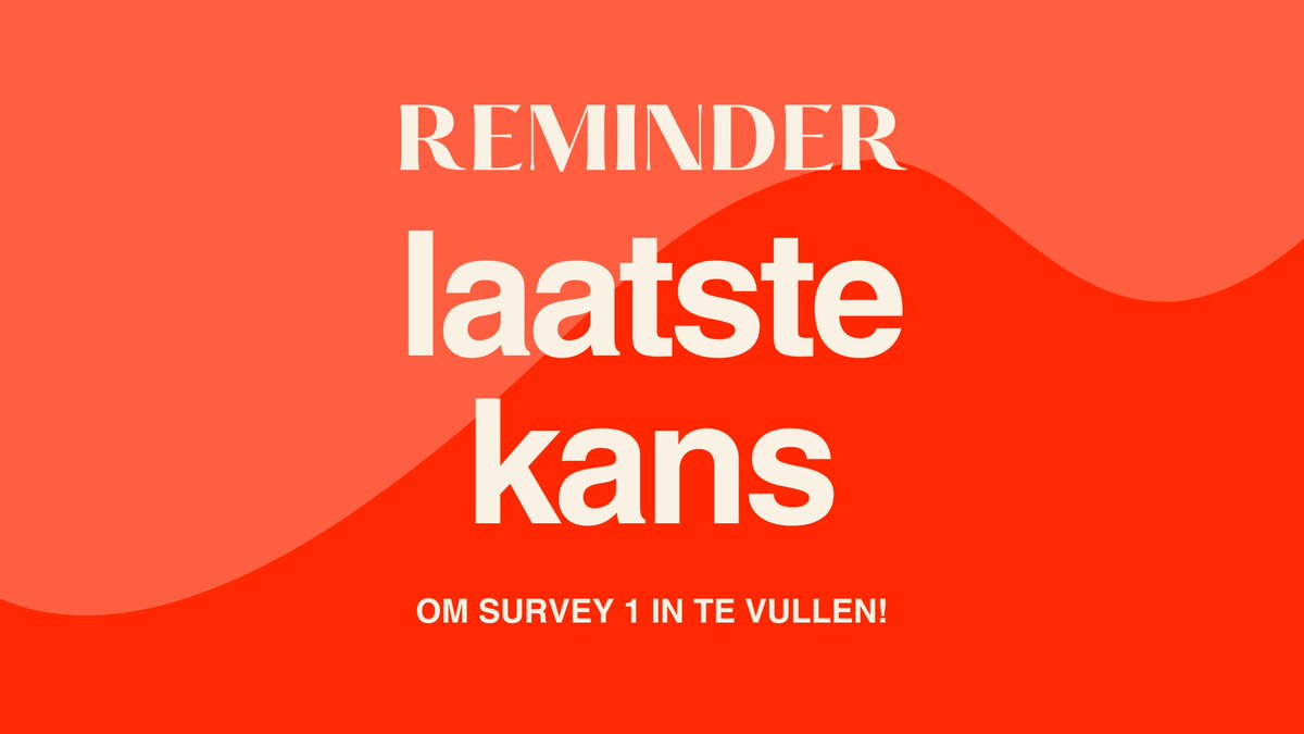 YouVoice (@youvoiceproject) on Twitter photo Enorm blij om te zien dat al meer dan 3000 Vlaamse jongeren deelden hoe ze (sociale) media gebruiken om zich te informeren! 
Zit je in ons panel, maar heb je de eerste enquête nog niet ingevuld? Grijp nog snel je kans om je €5 te verdienen, morgen wordt 'ie afgesloten! Enorm blij om te zien dat al meer dan 3000 Vlaamse jongeren deelden hoe ze (sociale) media gebruiken om zich te informeren! 
Zit je in ons panel, maar heb je de eerste enquête nog niet ingevuld? Grijp nog snel je kans om je €5 te verdienen, morgen wordt 'ie afgesloten!