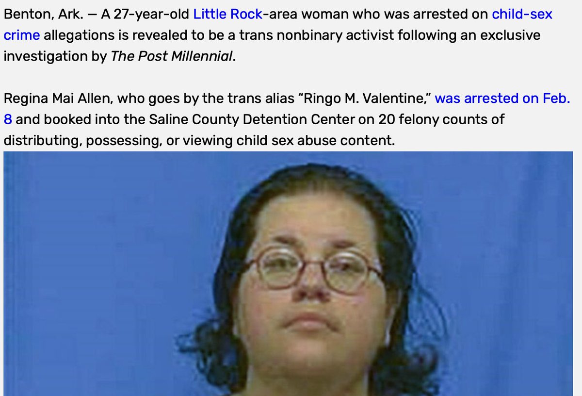 ANDY NGO:  Little Rock child-sex crimes suspect revealed to be trans nonbinary activist

When they say they're coming for your children....
Believe them!

#TRANS #TRANSCRIME
#CHILDSEXABUSE #ChildSexTrafficking #HumanTrafficking