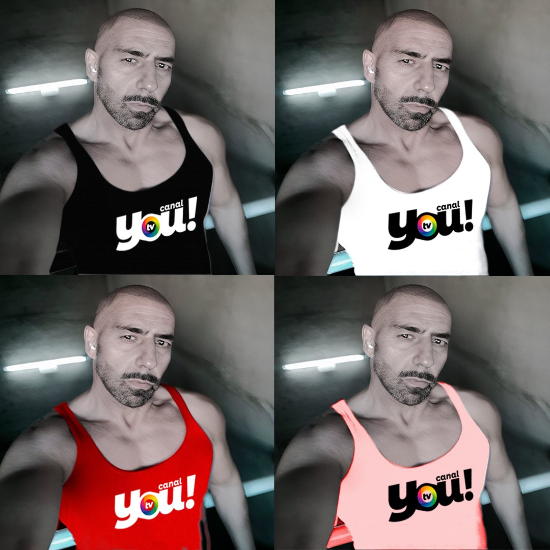 📺🏳️‍🌈 🎬 Prueba de colores en las nuevas camisetas de Canal YOU! TV para este próximo verano.😉

#canalyou #television #lgtbi #gayespaña  #camiseta #gaysummer