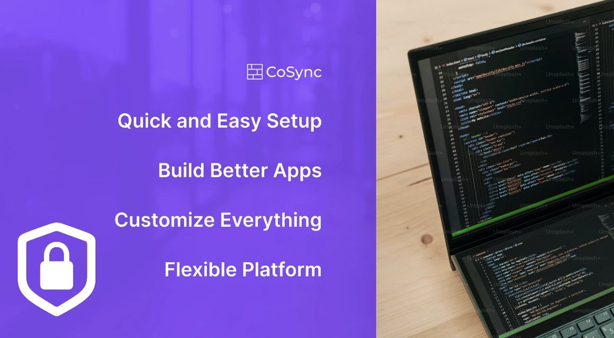 Take advantage of our Lifetime Deal! 🚨🔒

For a Limited Time only, you can have access to CoSync Auth forever for a one off cost of only $59! 

Take charge of your authentication with CoSync.

swiy.co/cosyncdeal

#devs #mfa #startups #auth #authentication #security