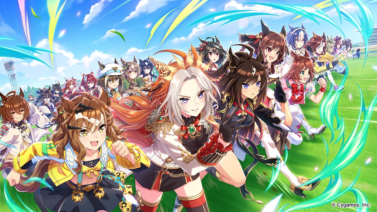 ウマ娘　プリティーダービー　ハッピ　キービジュアル ウマ娘 プリティーダービー』新キービジュアル公開 | アニメイト