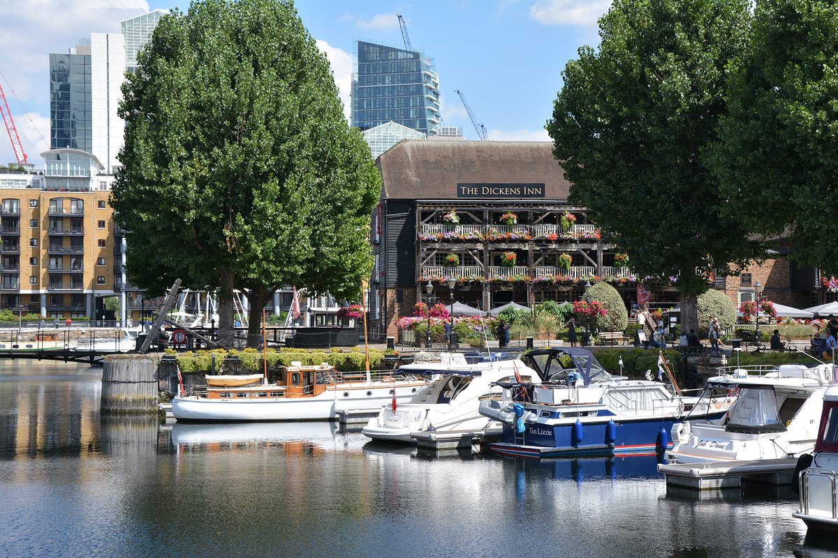 St Katharine Docks Marina tweet media