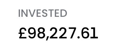 JamesP728's tweet photo. Invested my month £800 
I’ve now gone past the £98k invested mark! 😱😁
Within touching distance of the magic £100k! 

Slowly but surely. 🧱 by 🧱

#Investing #DivX #DividendInvesting #FinancialFreedom #First100k #Trading212 https://t.co/7qhmzrMZkF