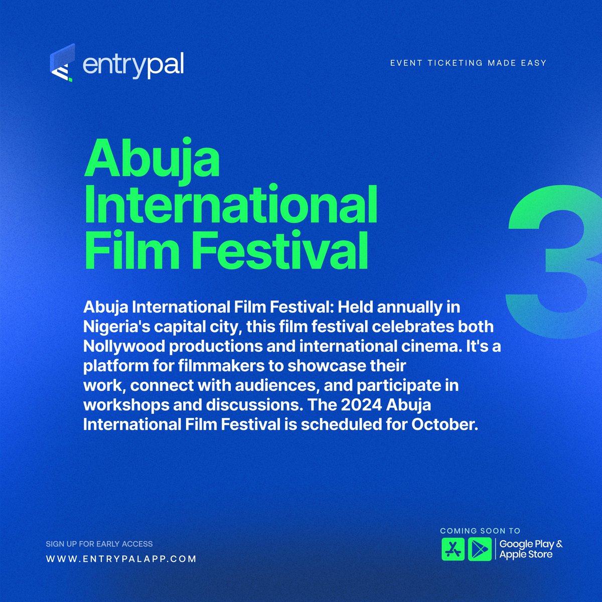entrypalapps's tweet photo. Bringing to you the most talked about events in  Nigeria,  as we all know Nigeria is a country filled with event freaks from different parts of the state😁 Here are the top five events in Nigeria  👆 which one excites you the most ? 😉

#Top5EventsInNigeria https://t.co/OJYILNiZKK