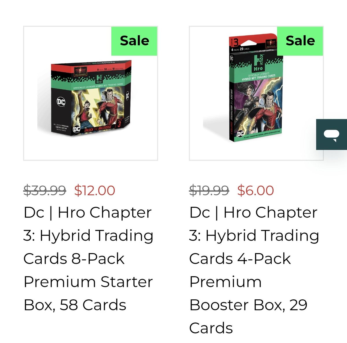 EZAXES's tweet photo. Chapter 3
NOW ON SALE
Check the Website
#hros #dc #nft #scan #chapter3 #hybrid #comics #boosterbox #cards #collects #collectors #sale https://t.co/2Ll8REXRg9