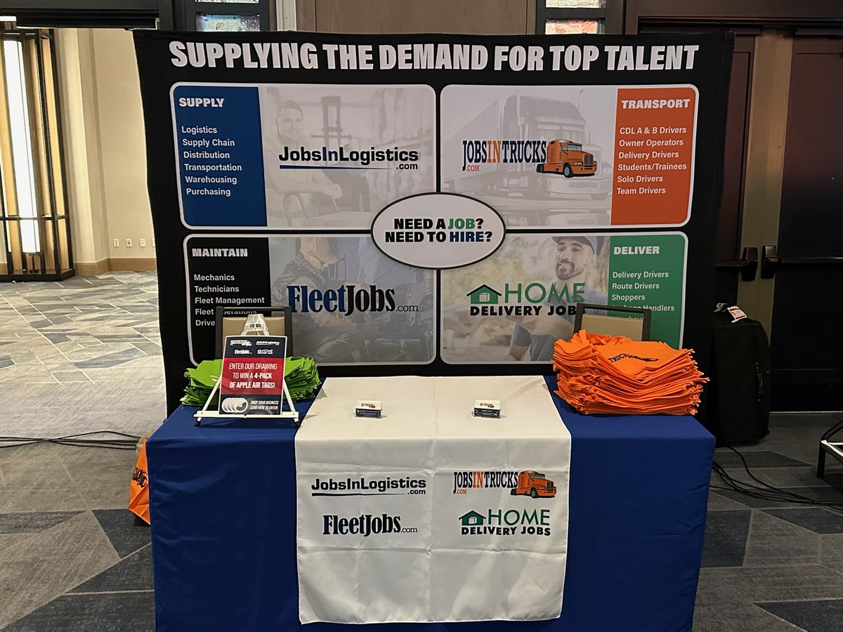 Good morning from Nashville at #RRConf2024! Don't forget to stop by and visit our team at booth #8 today to learn how our results-driven strategy has been helping driver recruiters place successful candidates for the last two decades. #driverrecruiting #trucking