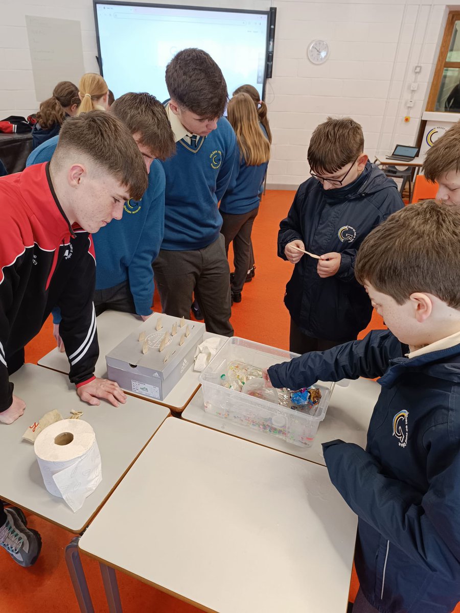 We had a brilliant sustainable workshop this morning facilitated by Máire @susanadamseducation and our green schools committee based on peer learning where TY students ran the workshop for our first year students with activities based on climate action and awareness <a href="/CorkETB/">CorkETB🇮🇪🇪🇺</a>