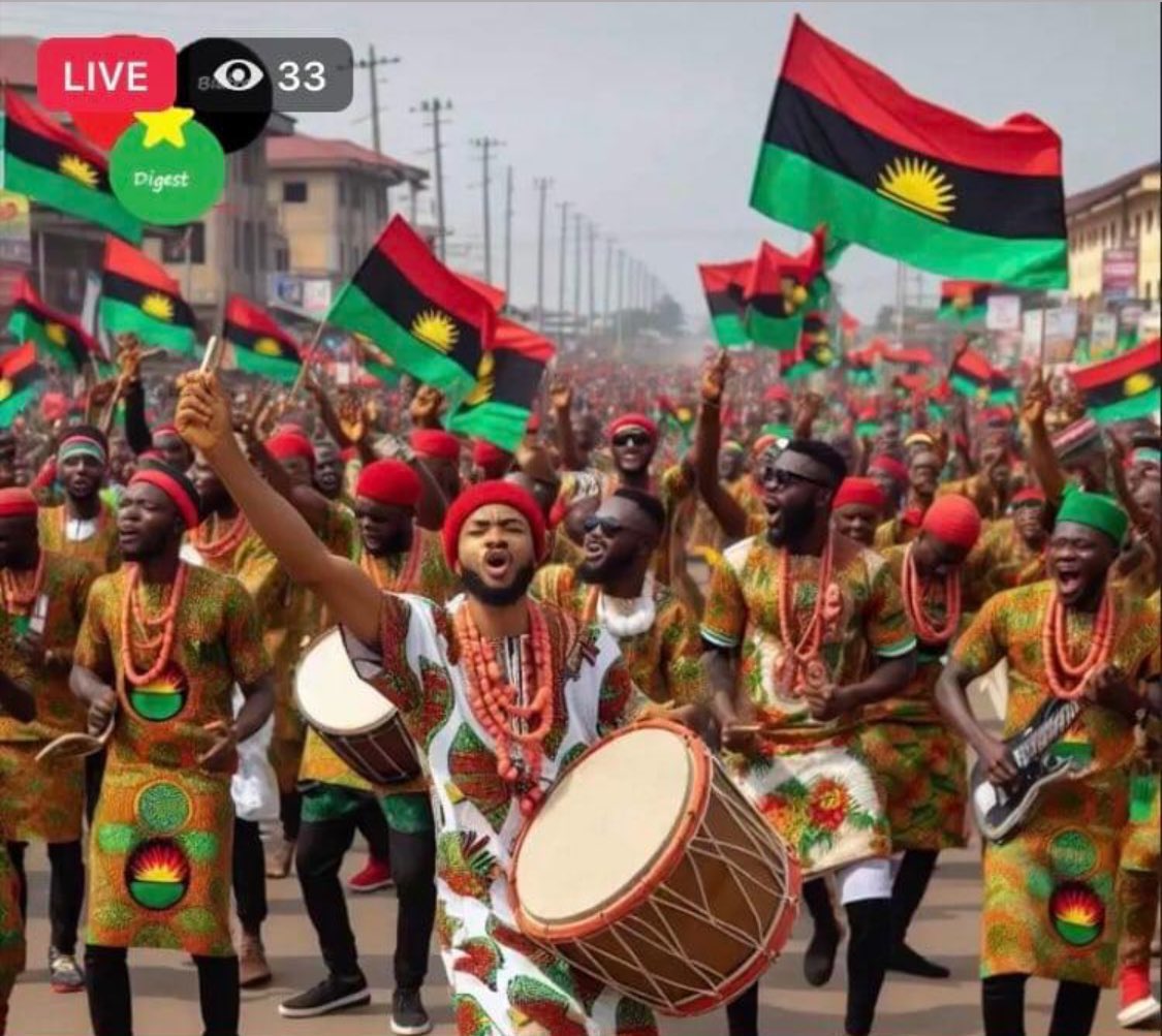 ChinasaNworu's tweet photo. When they were happily destroying #Igbo businesses in #Lagos who protested ? ,
 when they were demolishing Igbo properties and continue to demolish in Lagos who protested?. 
When they were busy  burning #Igbo markets in Lagos who protested? 
When they kill and disappeared Igbos during the endsars protest in 2020 who spoke for the Igbos ? 
When they claim  Igbos reason for the protest in Lagos is to destroy Lagos by Mazi Nnamdi Kanu , 
who defended the Igbos?.  

When  Nyesom Wike massacred hundreds of Igbos in Obigbo  and disappeared thousands because of  endsars in Igweocha, who defended the Igbos ?. 

Have we all forgotten so soon? Who in his or her right senses will advise or suggest for the Igbos to join a Nigerian protest . 

People that managed to survive with 20pounds in the 70’s must surely find their ground during this hardship  crisis in 2024. 

We must continue to tell the truth to our people and save them from dying ignorantly for those who hate them with passion . 
If telling our people the truth and educating them of the realities on ground is a crime be assured we’re  ready to commit it on a daily basis . 
#IPOB
#FreeMaziNnamdiKanuNow #FreeBiafraNow
@real_IpobDOS @PoliceNG 
@EUinNigeria @UKinNigeria @GUnderground_TV @ChathamHouse @_AfricanUnion