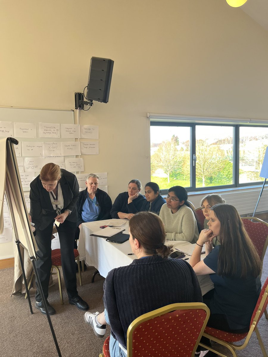 EvelynHannon's tweet photo. A big thanks to all who attended the CUH Hip Fracture Workshop this morning. Lots of discussion and ideas to improve hip fracture care. #goldenhip here we come! @ahernemer @CUH_Cork @AnthonyCoughla7 https://t.co/lrnLfM5YsQ