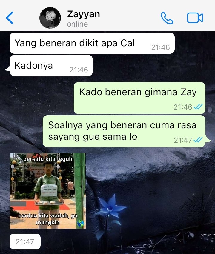 calysaurus's tweet photo. "Friendzone 2"—edisi ultah Zayyan yey 💐💐💐💐 

Zayyan onetweet au (xodiac)

HAPPY PRINCE ZAYYAN DAY 💛
#햇살보다_눈부실_자얀이의_스물다섯
#ALWAYS_BE_WITH_ZAYYAN
#ZAYYAN #자얀 https://t.co/bNC1rVPJgv