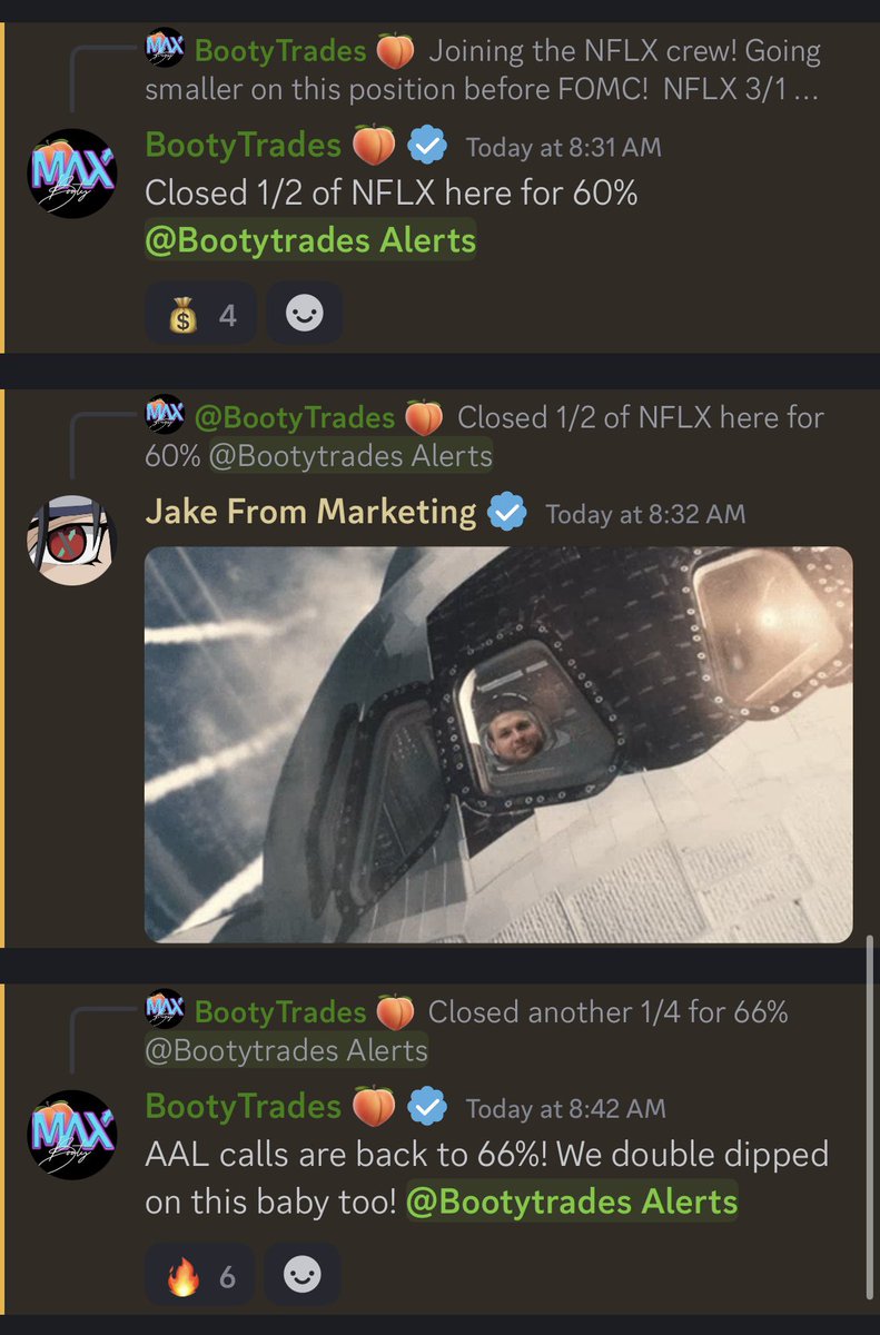 TradesBooty's tweet photo. $NFLX and $AAL paid today 🍑🔥 https://t.co/onEWiM6N0D