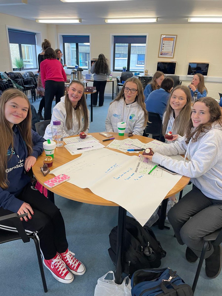 This week some of our green school committee attending water ambassador training in Christ the King school. <a href="/CorkETB/">CorkETB🇮🇪🇪🇺</a>