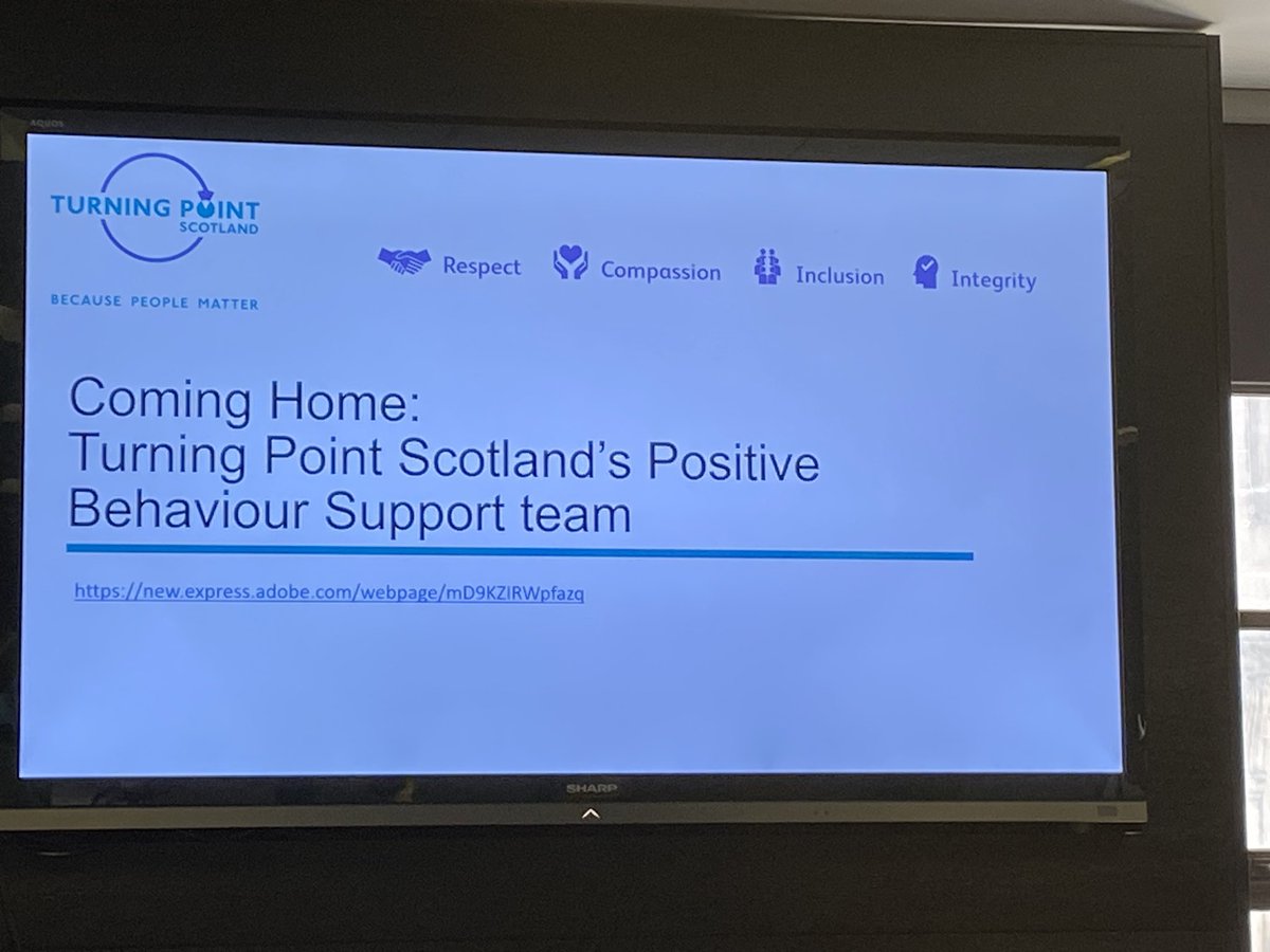 AnnetteLowther's tweet photo. Great presentation from Liz @lothian_liz @turningpointsco  Coming Home Event https://t.co/dOzxAT0rsq