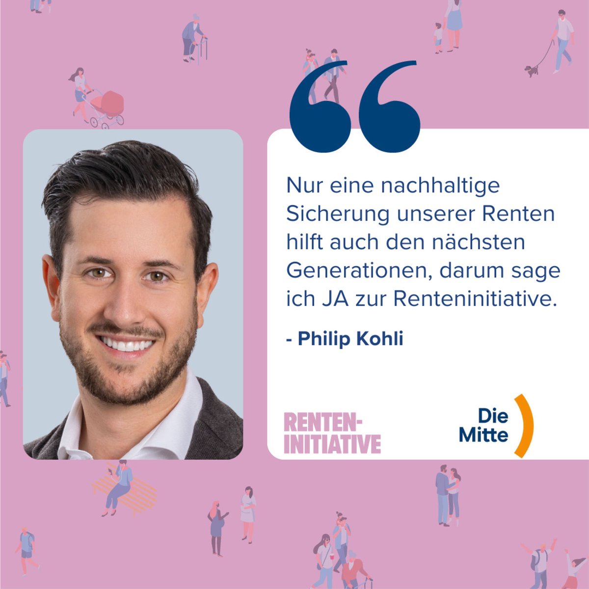 Danke für deine Unterstützung für sichere Renten 🤝 

#altersvorsorge #ahv #rentensichern #ahvretten #renteninitiative