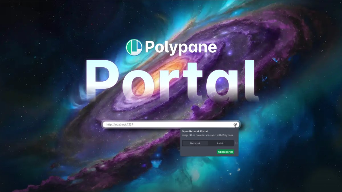 polypane's tweet photo. Say hello to cross-browser and cross-platform testing! 

Polypane 18 introduces Polypane Portal: With Portal you can share your localhost with any device while keeping everything in sync with your actions in Polypane.

It feels like magic to use. https://t.co/Z45lgYi0Ss