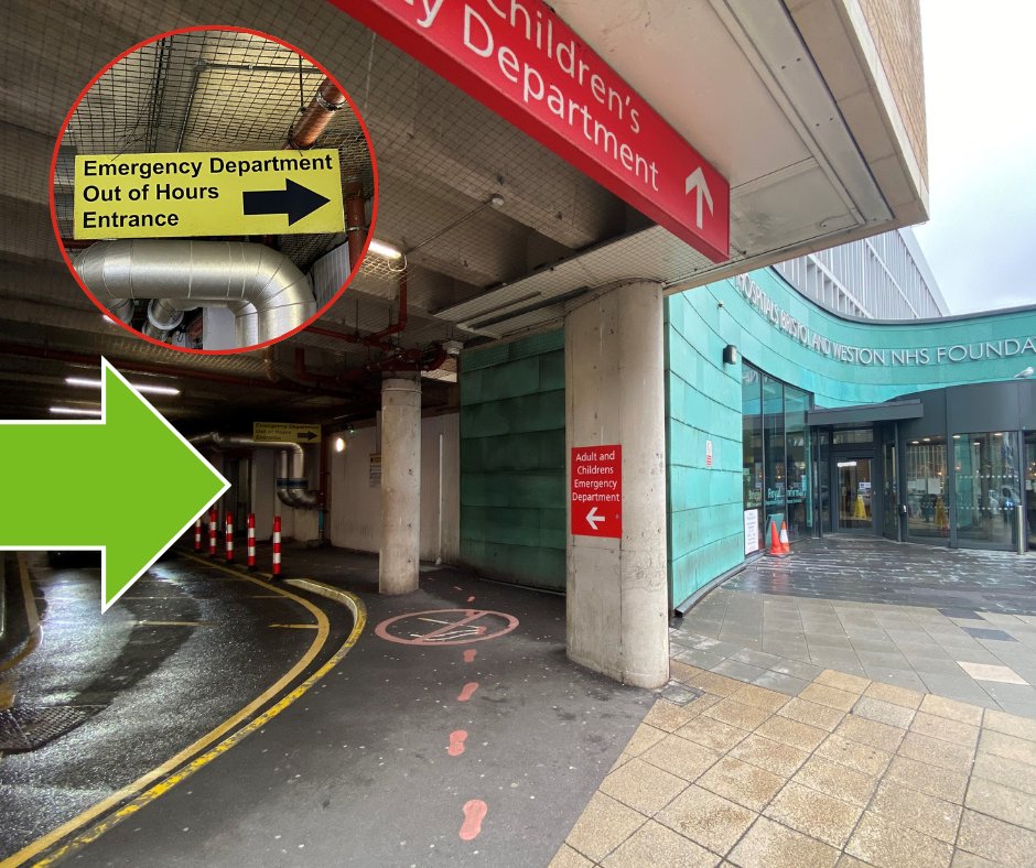 📢 Temporary closure of the BRI front entrance

From 7pm on Thurs 22 Feb to Sun 25 Feb, the front and revolving doors will not be in use.

For access to the hospital and A&amp;E, please use the side entrance located near the main entrance ⬇️

Find out more: uhbw.nhs.uk/p/latest-news/…