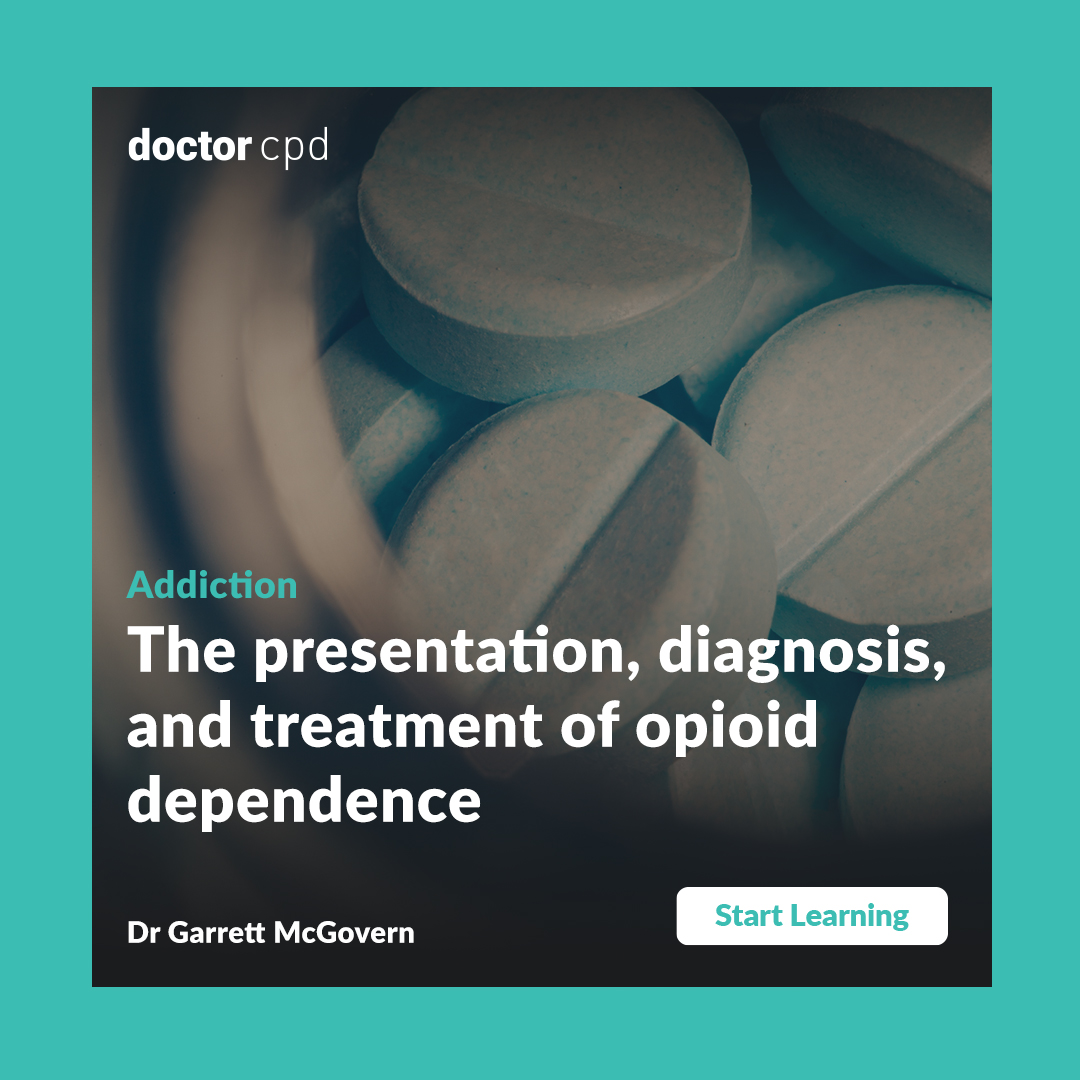 New Doctor CPD Module - The presentation, diagnosis, and treatment of opioid dependence #opioid #dependence #cpdmodule #irishcpdmodule #healthcarecpdmodule #doctorcpd ow.ly/zm1y50QA6i9