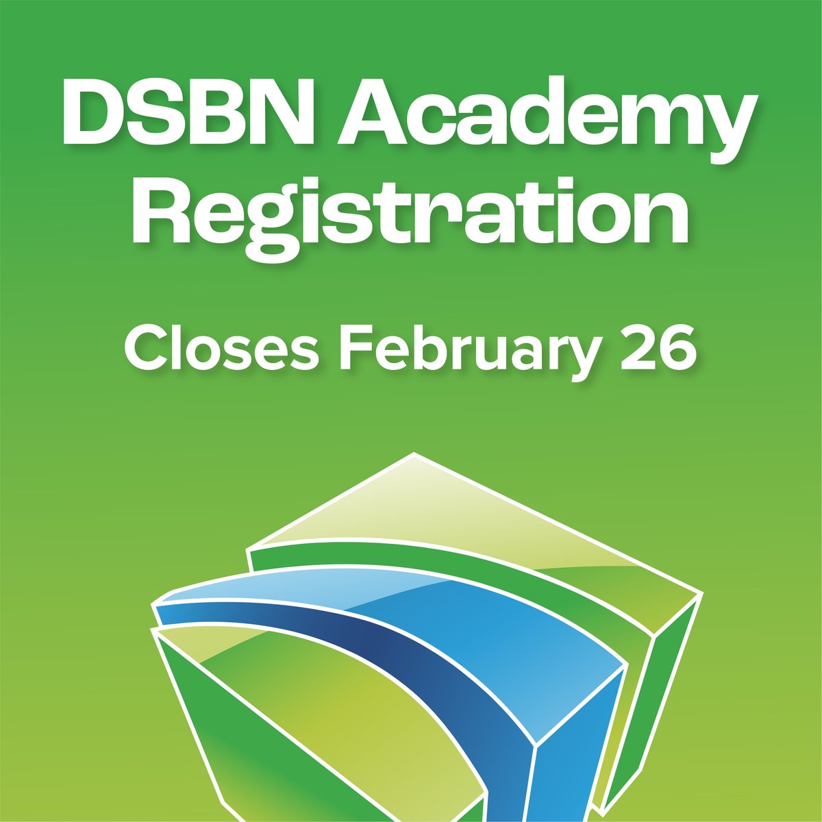 👉 Final Reminder 👈 Register now for a September 2024 start at DSBN Academy!

✨ Registration closes February 26 ✨
👇  To register and/or for more info
dsbn.org/dsbn-academy-o…