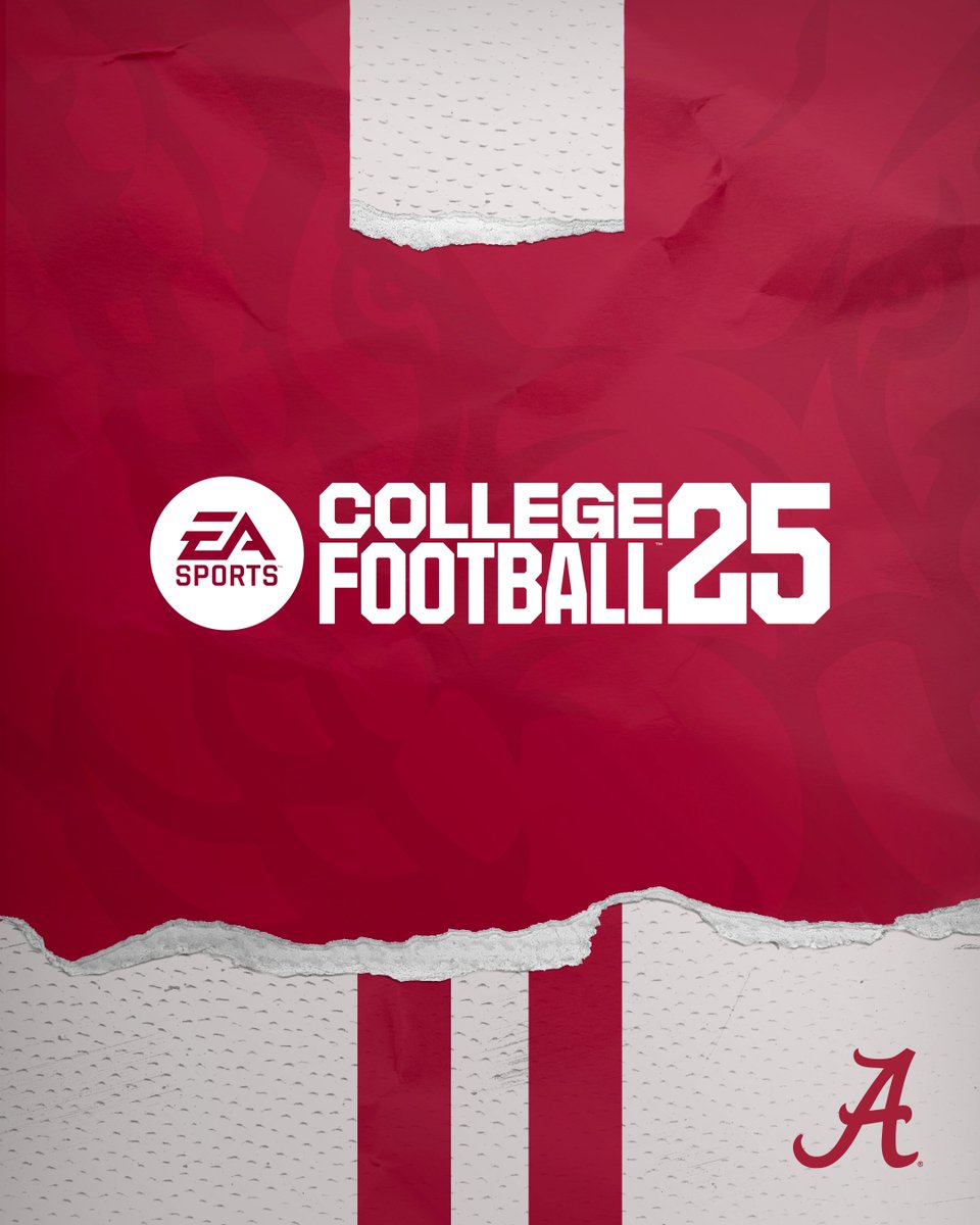 We're in the game! @EASPORTSCollege #CFB25 #RollTide