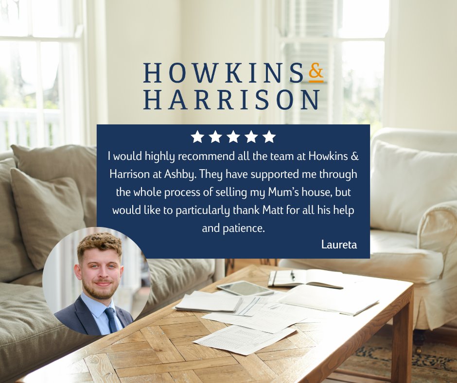 A great review for our Ashby Sales Manager!