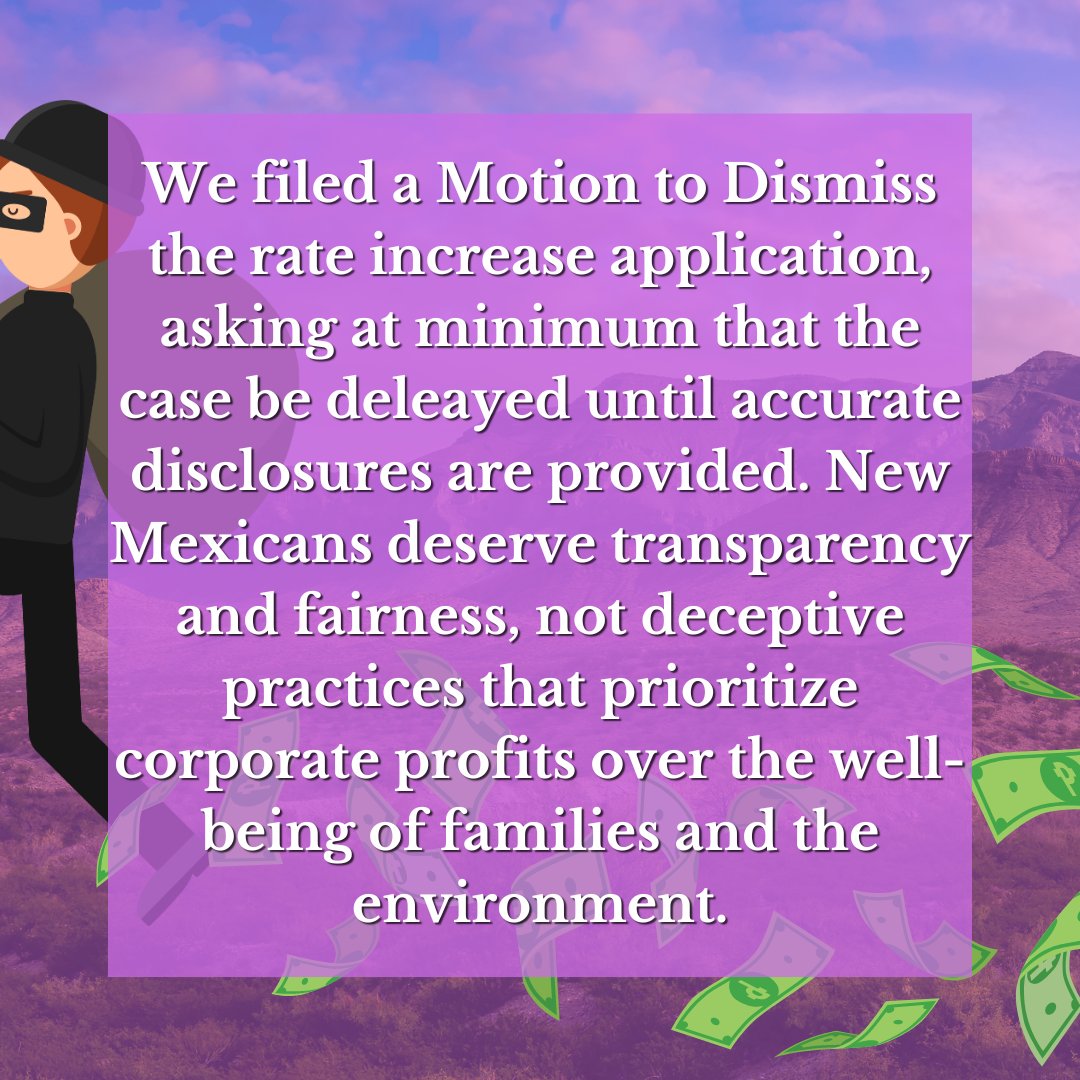 We have learned that the hearing examiner in the case has officially recommended that NMGCo's application for a new LNG plant be denied after reviewing all the evidence. This plan truly has no demonstrable net benefit to the public.