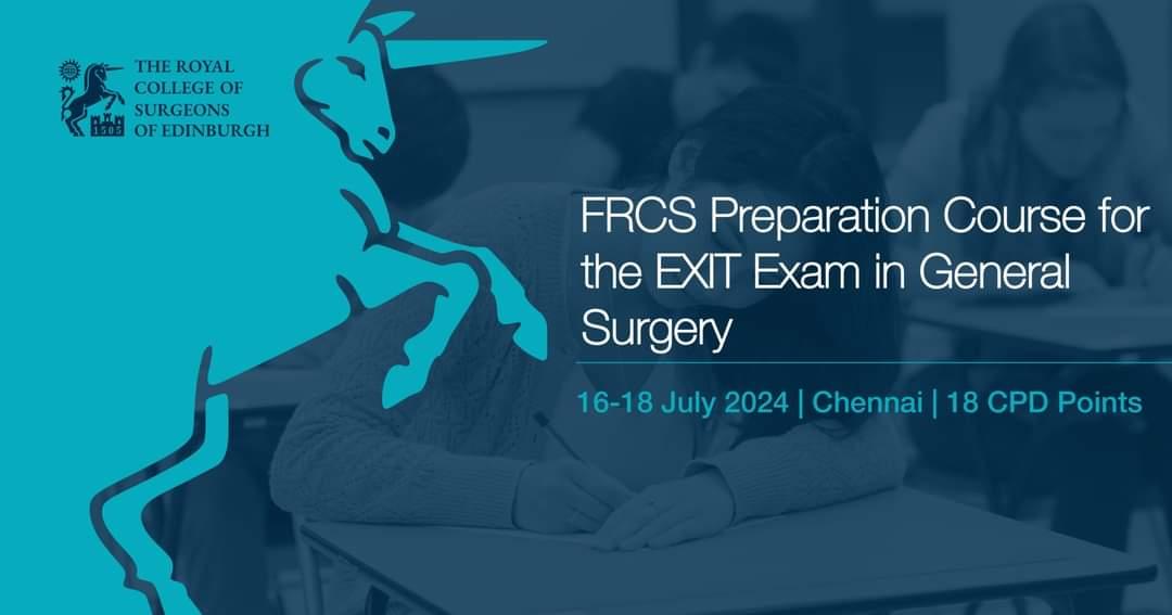 Frcs prep course in Chennai, India for those taking FRCS international and post graduate exams in indian subcontinent!. Tips and Tricks on success!. Covering the curriculum to be successful!!