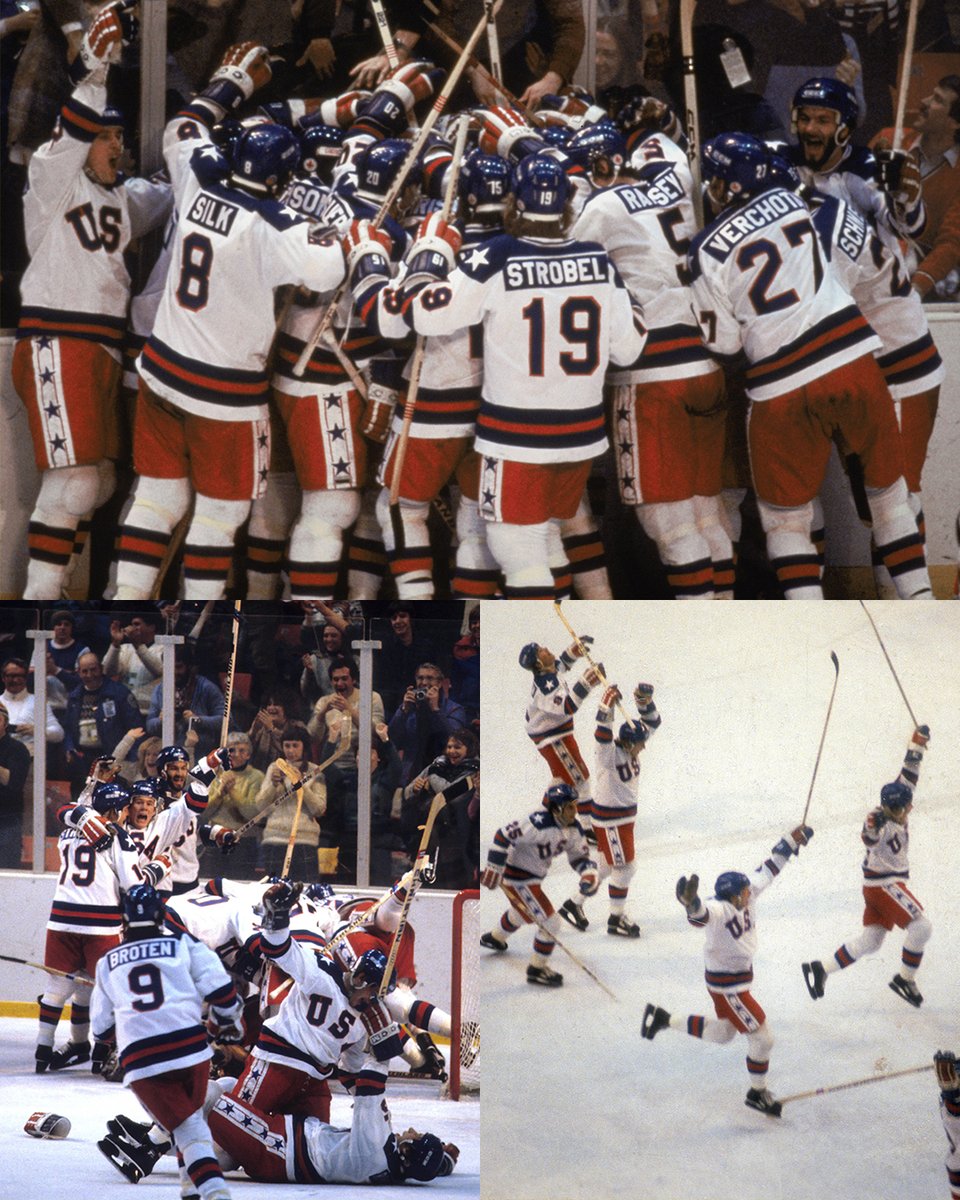 'Do you believe in miracles? YES!' 44 years ago today, @TeamUSA beat the Soviets at the 1980 Lake Placid Winter Olympics in one of the biggest upsets in sports history.