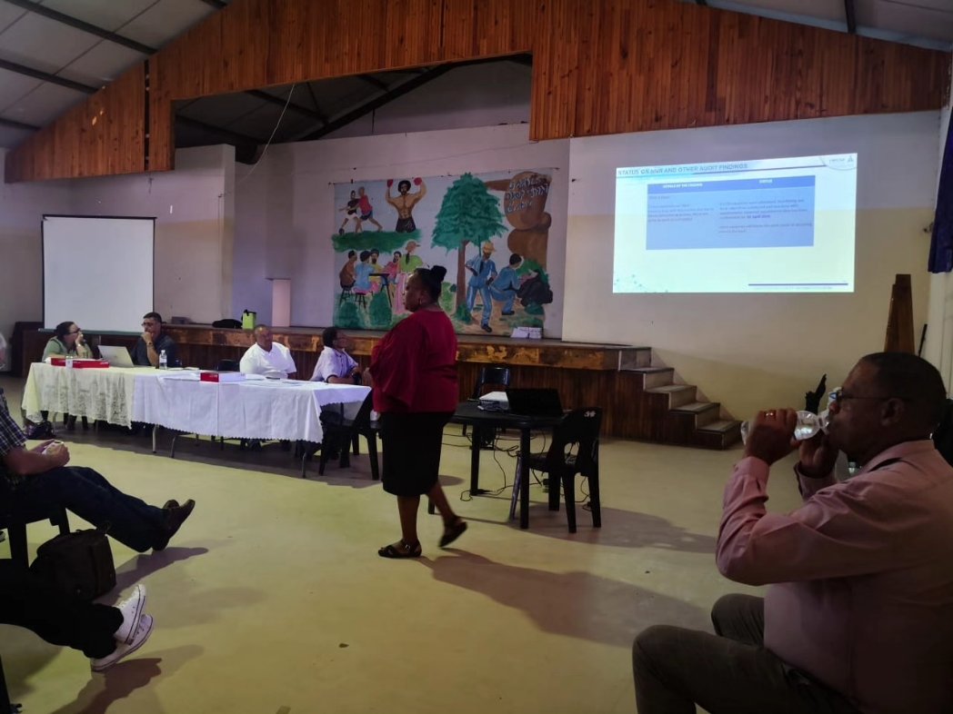 Necsa,@Eskom_SA and @nrwdi_org hosting public engagement meeting at Garies Community Hall near Necsa Vaalputs site to assure the community that Necsa remains committed to safety and well-being of the surrounding community These quartely meetings are mandated by the NNR @NucRegSA