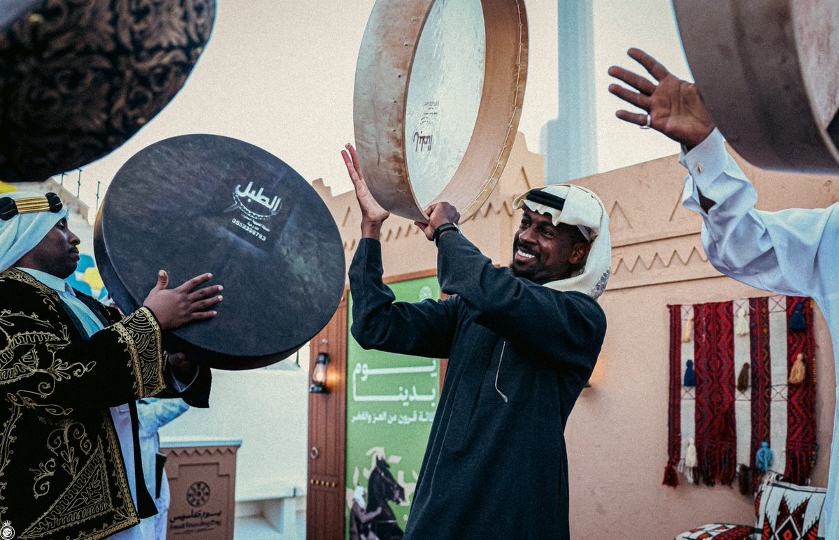 سلاااام ياللي تبووون اللعب منّي سلااام 🎼
#يوم_بدينا | ⁧#يوم_التأسيس⁩