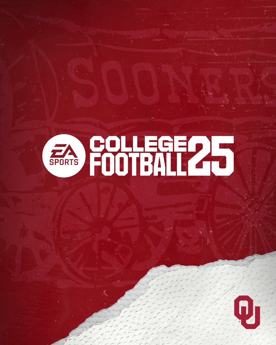 Oklahoma Football (@ou_football) on Twitter photo Ready to put up video game numbers on and off the field! ๐ฎ @easportscollege
#CFB25 | #OUDNA Ready to put up video game numbers on and off the field! ๐ฎ @easportscollege
#CFB25 | #OUDNA
