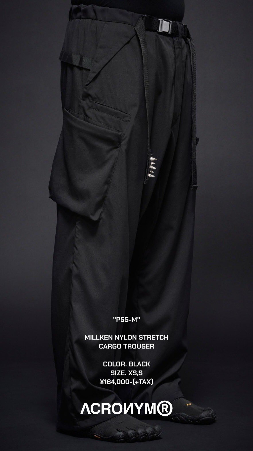 24SS ACRONYM P30A-E Size XS