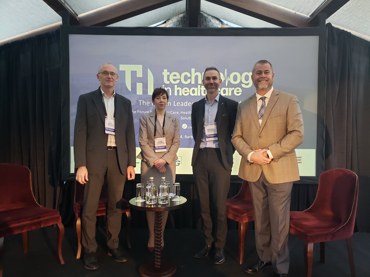 MEDITECH's tweet photo. We are happy to join our customers at the Investnet #TekHealth The Health Leaders' Summit 2024 today in Ireland! @BonSecoursHealth System Ireland, @materprivate, @HealthBlackrock #Ireland #DigitalHealth #Expanse #TechHealth24 https://t.co/2dh3p5KuNQ