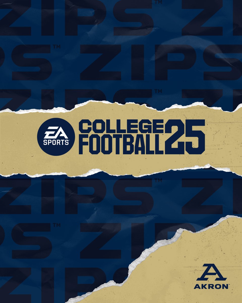 We're in the game! @easportscollege #CFB25 | #GoZips