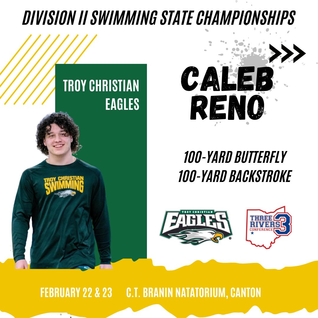 trcathletics's tweet photo. 🏊Good luck to our TRC athletes in the Division II state swimming championships!
🏴‍☠️🏴‍☠️ Covington: Drew Gessner &amp; Brock Gessner
🦅🦅 Troy Christian: Caleb Reno &amp; Carsen Voisinet

@CovingtonEVSD @covington_hs @CHSBuccsAD @TroyChristianSc @AthleticsTc @CraftRoger https://t.co/1whBAluXqm