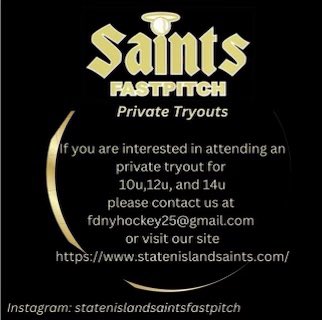 StatenSaintsnyc's tweet photo. Softball tryouts…. @statenislandadvance @silive @SIAdvanceSports #nycsoftball #nycfastpitch #littleleaguenyc #softball https://t.co/NrNSRTXqvg