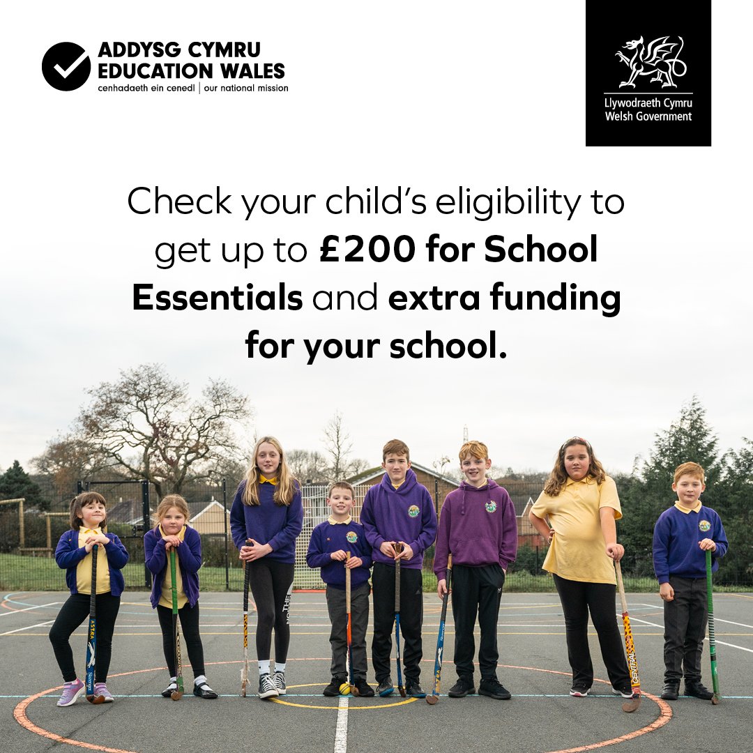 Could your child be eligible to get up to £200 for School Essentials and extra funding for your school?

For more information on how to check your child’s eligibility visit:
orlo.uk/CXAPY

#FeedTheirFuture