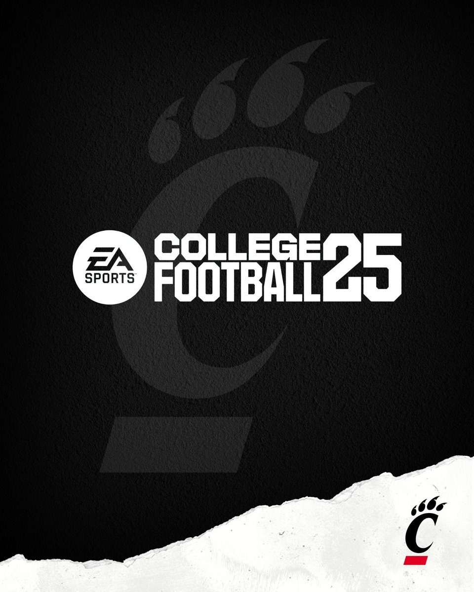 .<a href="/GoBearcatsFB/">Cincinnati Football</a> is in the game! 🎮

<a href="/EASPORTSCollege/">EASPORTSCollege</a> | #CFB25 | #Bearcats