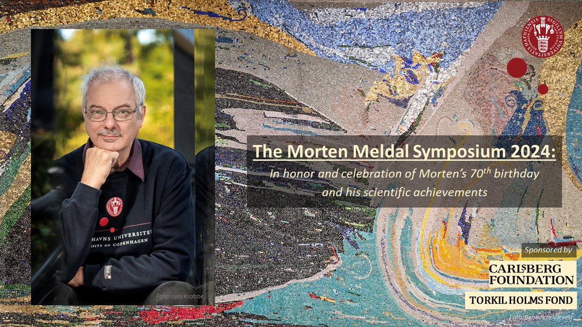 Department of Chemistry, University of Copenhagen (@chemucph) on Twitter photo "Morten Meldal Symposium 2024" - Professor <a href="/MortenMeldal/">Morten Meldal</a> turns 70 in 2024 and <a href="/CHEMUCPH/">Department of Chemistry, University of Copenhagen</a>
<a href="/koebenhavns_uni/">Københavns Uni</a> wishes to honor and celebrate him, by hosting an international symposium on the 15th-16th of April 2024. Registration is open eventsignup.ku.dk/mortenmeldalsy… #chemistry #science "Morten Meldal Symposium 2024" - Professor <a href="/MortenMeldal/">Morten Meldal</a> turns 70 in 2024 and <a href="/CHEMUCPH/">Department of Chemistry, University of Copenhagen</a>
<a href="/koebenhavns_uni/">Københavns Uni</a> wishes to honor and celebrate him, by hosting an international symposium on the 15th-16th of April 2024. Registration is open eventsignup.ku.dk/mortenmeldalsy… #chemistry #science