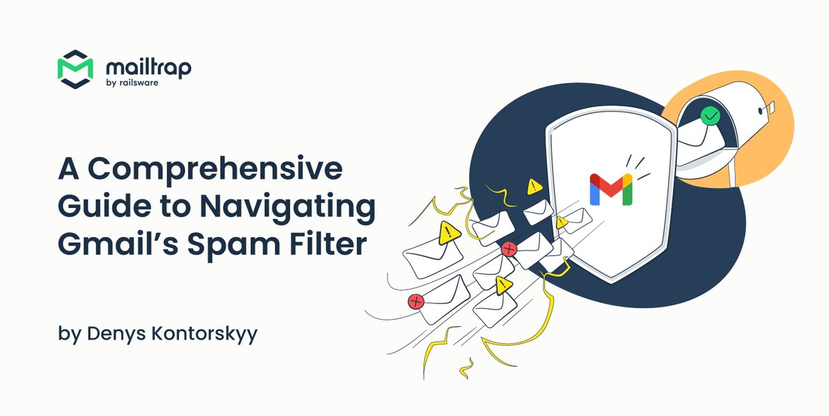 📥Ever wondered how Gmail's Spam Filter keeps your inbox clutter-free? Our latest article delves into its intricate workings, offering insights on enhancing inbox security and mastering email deliverability and placement. Read more to stay ahead. ⬇️ mailtrap.io/blog/gmail-spa…